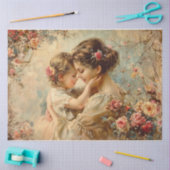 Mama en ik tissuepapier (Craft)