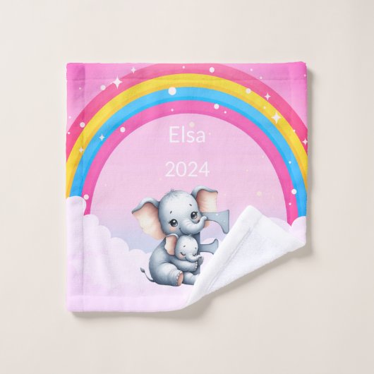 Mama en ik washandje (Wasdoekje)