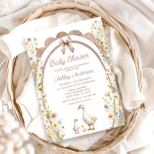 Mama en Little Gosling Baby shower Kaart