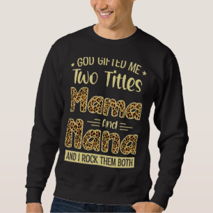 Mama en Nana twee titels roeren Moederdag Koel Leo Trui