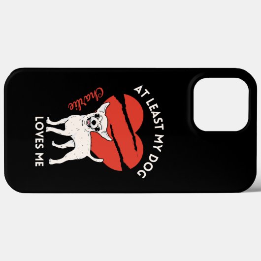 Mama en papa Hond Liefde Custom Telefoon Case (Achterkant (horizontaal))