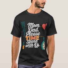 Mama en papa houden van T-shirt
