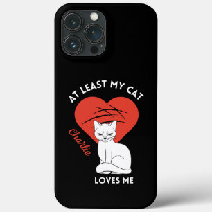 Mama en papa Kat Liefde Aangepaste Telefoon Case