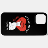 Mama en papa Kat Liefde Aangepaste Telefoon Case (Achterkant (horizontaal))