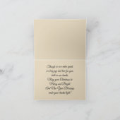 Mama en papa Kerstmis Kaart (Binnen)