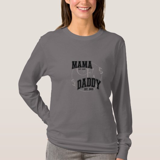 Mama en papa t-shirt (Voorkant)