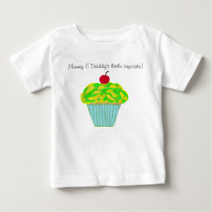 Mama en papa's Kleine Cupcake Groen Geel