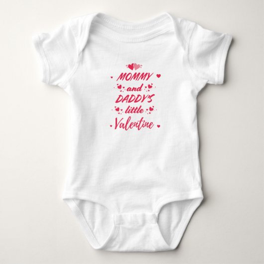 Mama En Papa's Kleine Valentijn Romper (Voorkant)