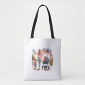 Mama en Peuters Dag in het Park Tote Bag (Voorkant)