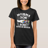 Mama en Son Bond zijn nooit een gebroken autisme m T-shirt (Voorkant)