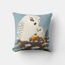 Mama en uiltje klaar voor Kerstmis