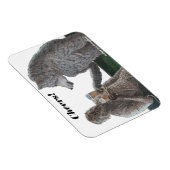 Mama en weerwolf Drink bierfantasiemagnet Magneet (Rechterzijde)