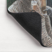 Mama en weerwolf Drink biermuizenpad Muismat (Hoek)