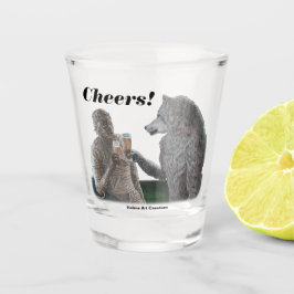 Mama en weerwolf Drink Fantasy Art Shot Glass Shot Glas