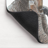 Mama en weerwolf Drink Muismat van bierjuichen (Hoek)