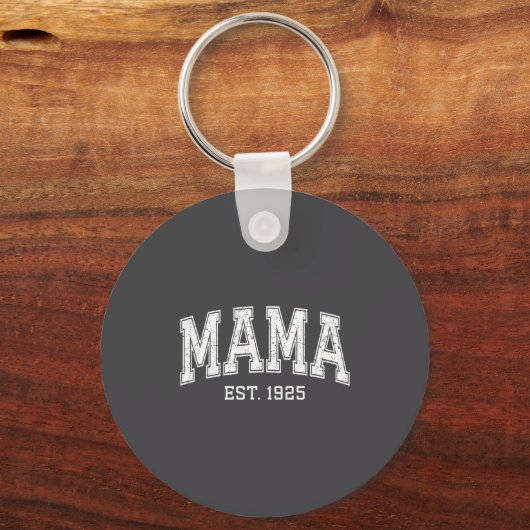 Mama Est 1925 Mom D Mothers Day Ized  Sleutelhanger (Voorkant)