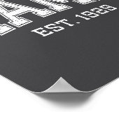 Mama Est 1929 Mom D Mothers Day Ized  Poster (Hoek)