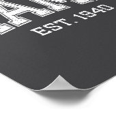 Mama Est 1940 Mom D Mothers Day Ized  Poster (Hoek)