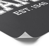 Mama Est 1946 Mom D Mothers Day Ized Poster (Hoek)