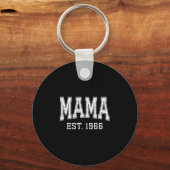 Mama Est 1966 Mom D Mothers Day Ized  Sleutelhanger (Voorkant)