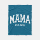 Mama Est 1968 Mom D Mothers Day Ized  Fleece Deken (Voorkant)