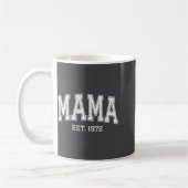 Mama Est 1972 Mom D Mothers Day Ized  Koffiemok (Links)