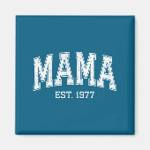 Mama Est 1977 Mom D Mothers Day Ized  Magneet (Voorkant)