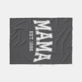 Mama Est 1986 Mom D Mothers Day Ized  Fleece Deken (Voorkant (Horizontaal))