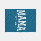 Mama Est 1996 Mom D Mothers Day Ized Fleece Deken (Voorkant (Horizontaal))