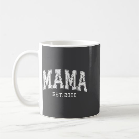 Mama Est 2000 Mom D Mothers Day Ized  Koffiemok (Links)