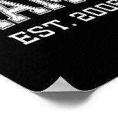 Mama Est 2006 Mom D Mothers Day Ized Premium Tri-b Poster (Hoek)