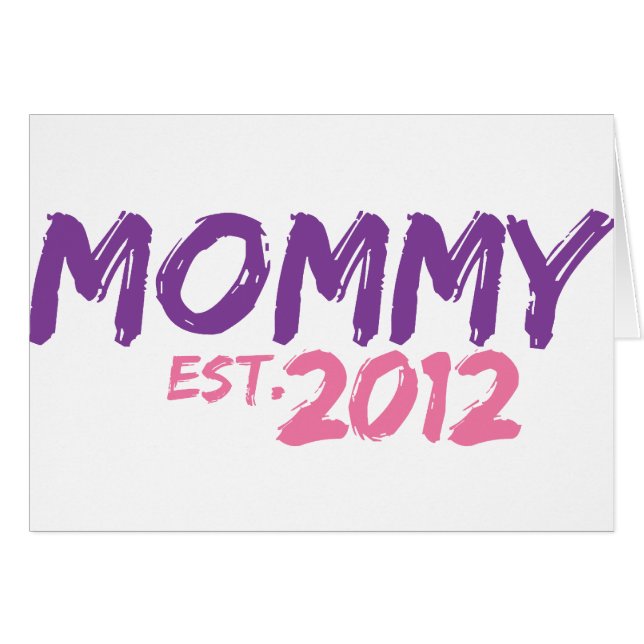 Mama Est 2012 (Voorkant Horizontaal)