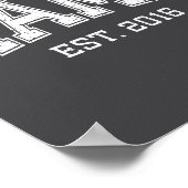 Mama Est 2016 Mom D Mothers Day Ized  Poster (Hoek)