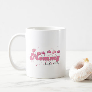 Mama Est 2024 Mok Schattige Nieuwe Mama Koffie Mok