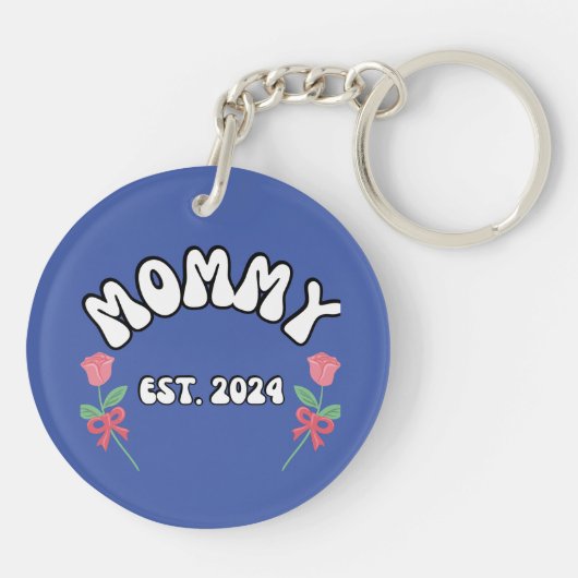 Mama est 2024 sleutelhanger (Achterkant)