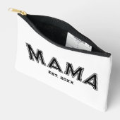 Mama Est. Aangepast Jaar Zwarte Sport Stijl Etui (Open)