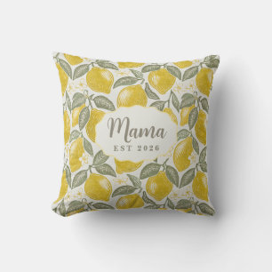 Mama Est Amalfi Coast Citroenen Worpkussen Kussen