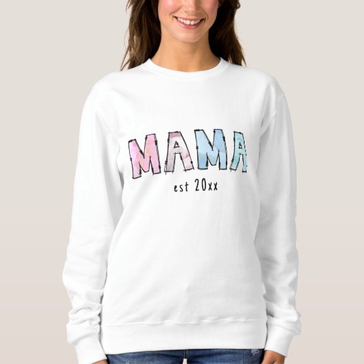 Mama est Basic T-shirt (Voorkant)