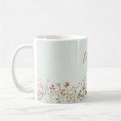 Mama Established Wildflower Sage Green Baby Shower Koffiemok (Links)