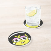 Mama Face Zandsteen Onderzetter (Zijkant)