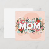 Mama Feestdagenkaart (Voorkant / Achterkant)