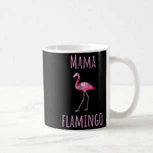Mama flamingo zomer vogel tropisch dier koffiemok