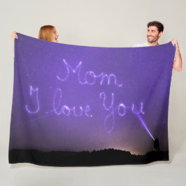 mama fleece deken