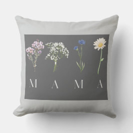 MAMA Floral Botanical Elegant Mother's Day Gift  Kussen