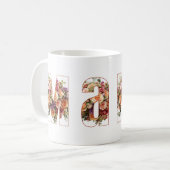 Mama Floral Coffee Mug Koffiemok (Voorkant links)