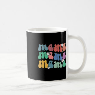 Mama Floral Groovy Mom Life Mama Moederdag Mate Koffiemok