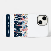 Mama Floral Heart – Boho Chic Mom Design Case-Mate iPhone Case (Achterkant (horizontaal))
