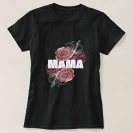 MAMA FLORAL, MOEDERDAG T-SHIRT