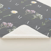 MAMA Floral Mothers Day, Soft & Sentimental Gift Sherpa Deken (3/4)