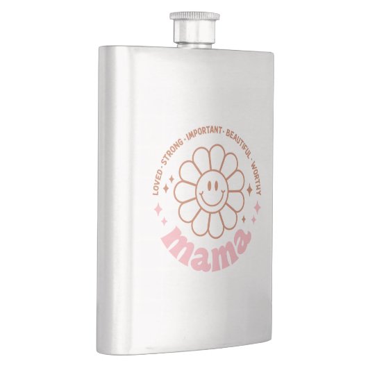 Mama Flower: Geliefd, sterk, mooi en waardig Flacon (Rechts)
